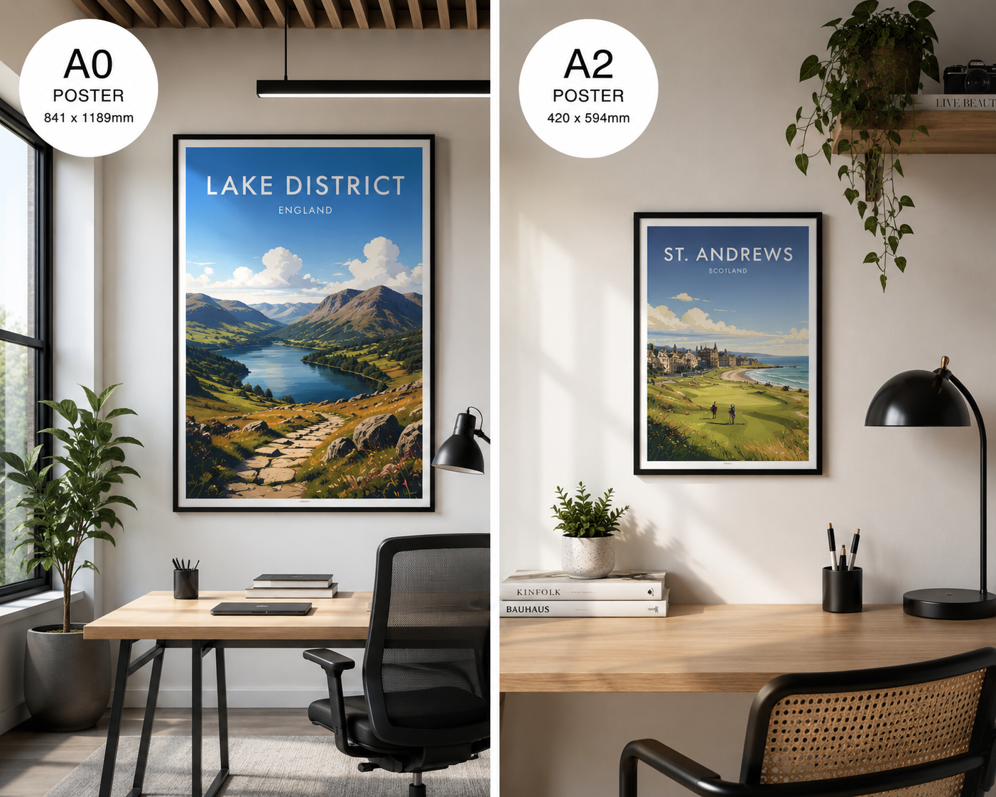 Premium Full Colour Poster Print - A0 | A1 | A2| High Quality Custom Wall Prints