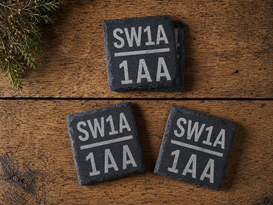 Engraved Slate Coasters