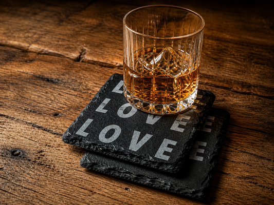 Engraved Slate Coasters